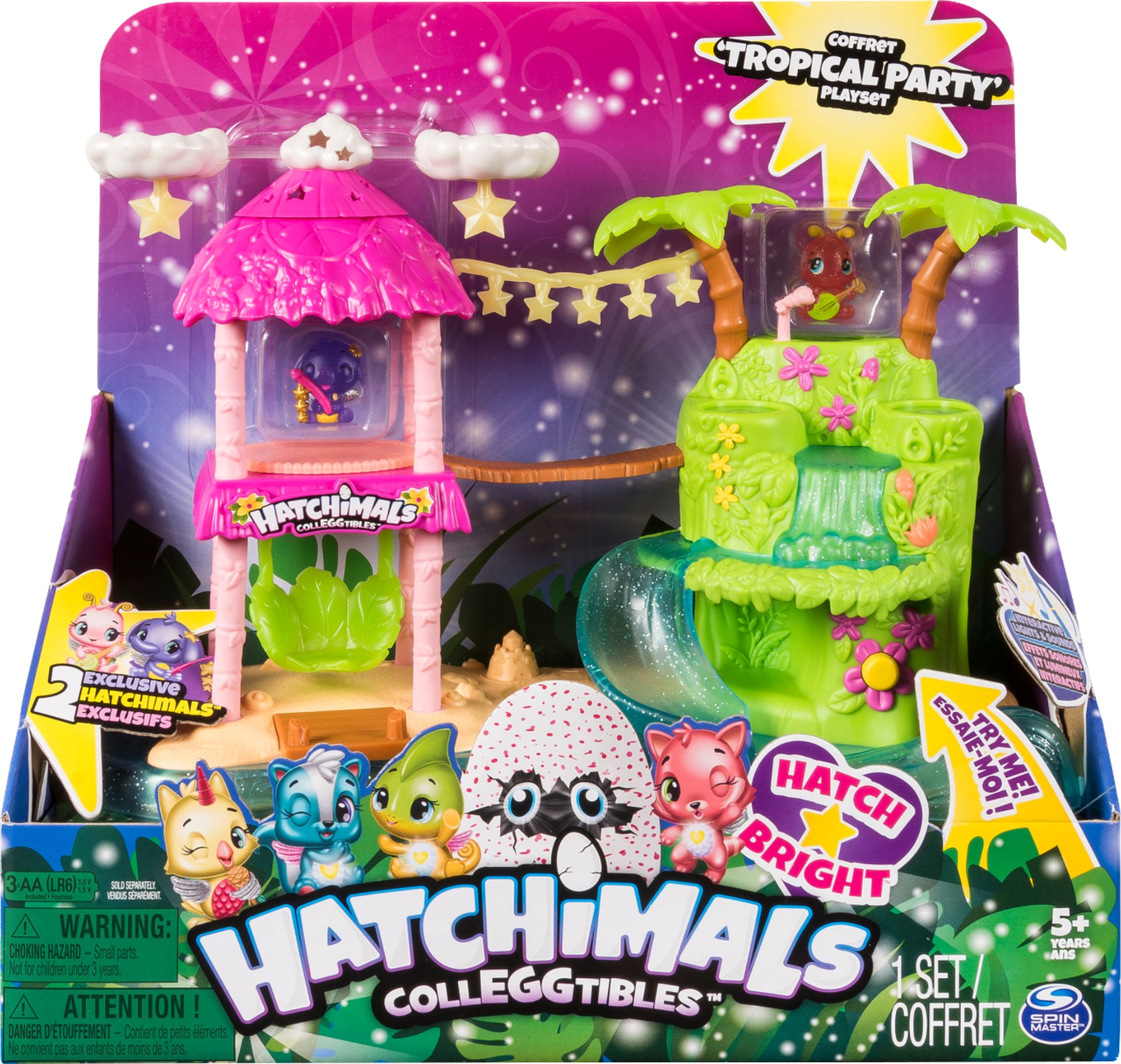 hatchimals tropical party