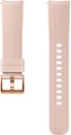 Angle Zoom. Samsung - Silicone Watch Band for Galaxy Watch 42mm, Active, and Active 2 - Beige Pink.
