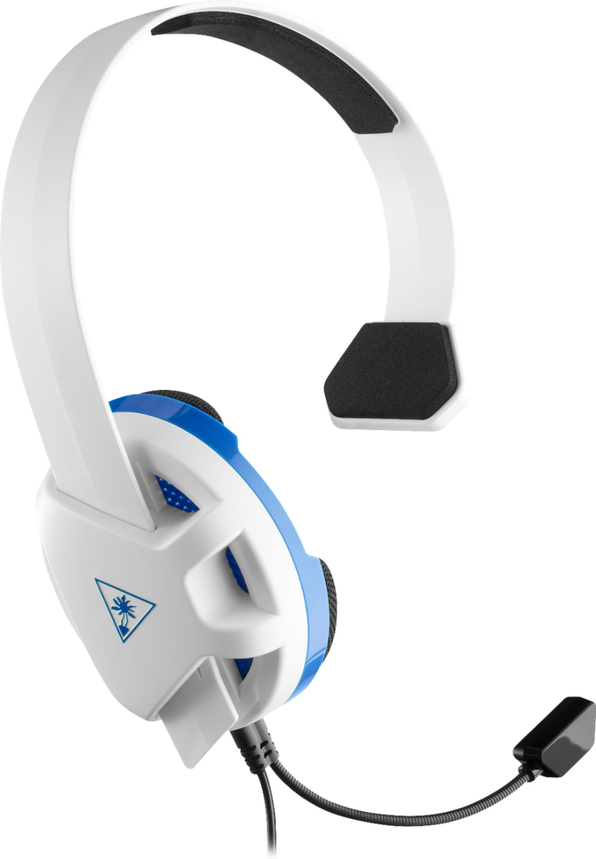 Turtle Recon Chat Mono Gaming Headset for PS4, PS4 Pro White/Blue TBS-3346-01 - Best Buy