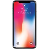 Apple - Pre-Owned Excellent iPhone X 256GB (Unlocked) - Gray - Angle_Zoom