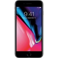 Apple - Pre-Owned iPhone 8 Plus 256GB 4G LTE (Unlocked) - Space Gray - Angle_Zoom