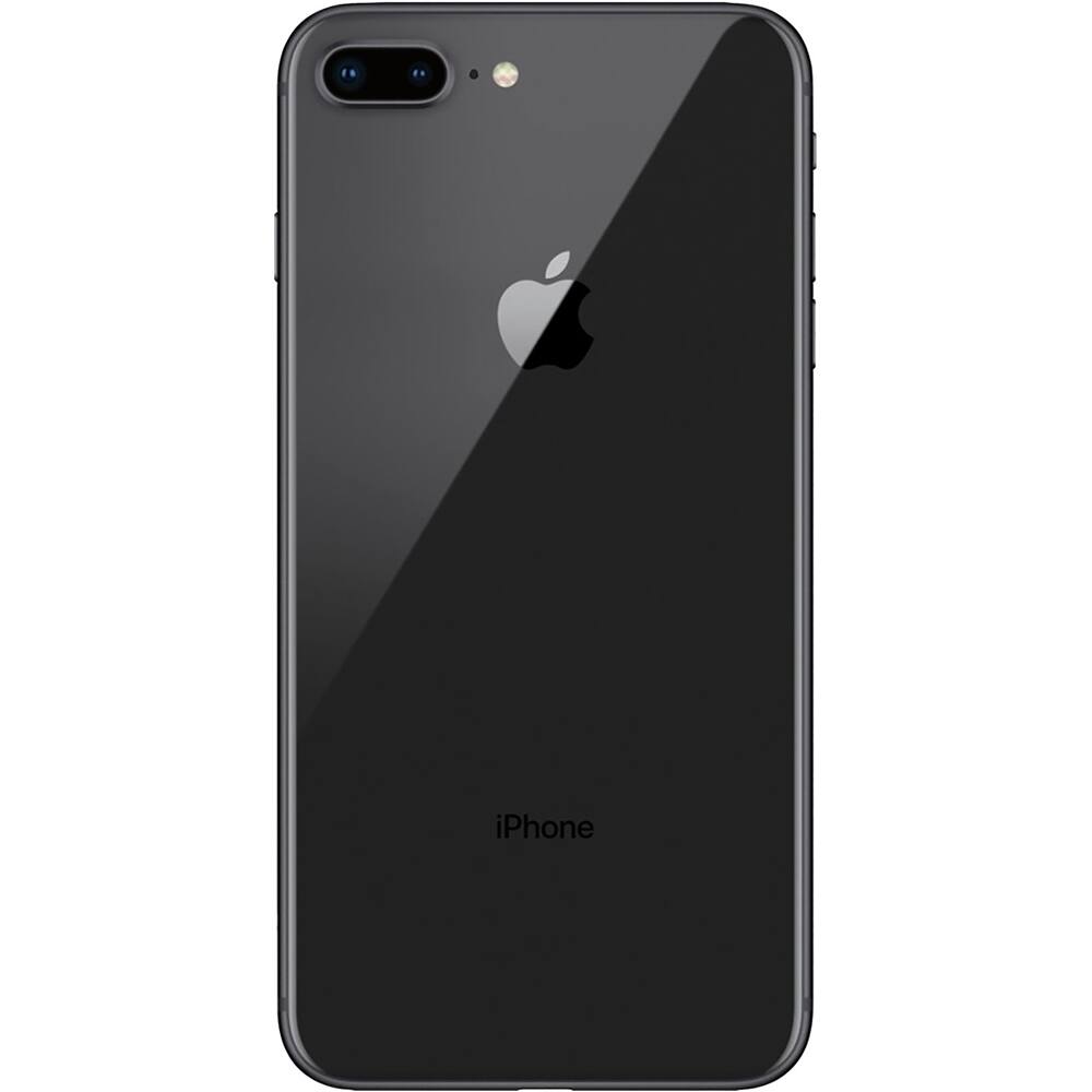 Alt View 12. Apple - Pre-Owned iPhone 8 Plus 256GB 4G LTE (Unlocked) - Space Gray.