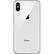 Alt View 11. Apple - Preowned iPhone X 64GB (Unlocked) - Silver.