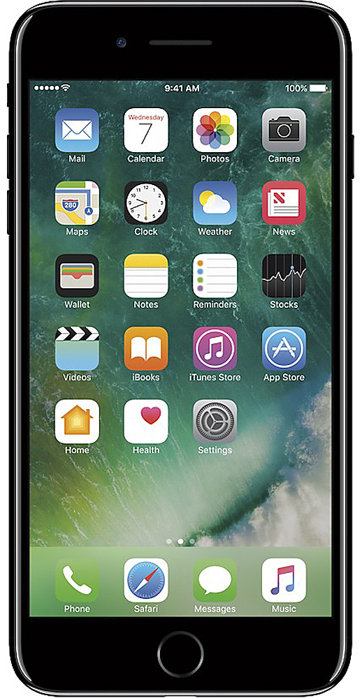 Download Apple Pre Owned Iphone 7 Plus With 256gb Memory Cell Phone Unlocked Jet Black 7p 256gb Jet Black Rb Best Buy