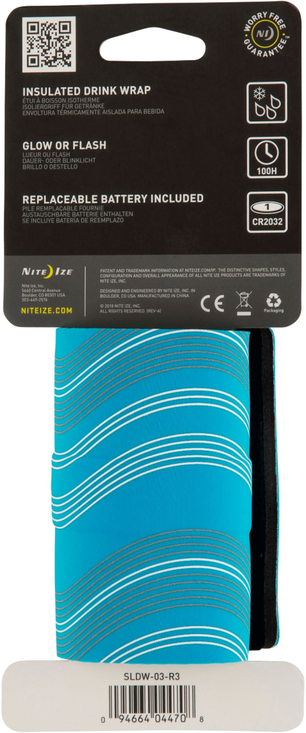 Best Buy: Nite Ize SlapLit™ LED Drink Wrap Blue SLDW-03-R3