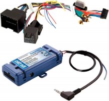 PAC - Radio Replacement and Steering Wheel Control Interface for Select GM Vehicles - Blue - Front_Zoom