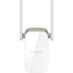 Front Zoom. D-Link - Wireless-AC Dual-Band Wi-Fi Range Extender - White.