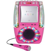 Singing Machine - CD+G Karaoke System - Pink - Front_Zoom