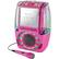 Left. Singing Machine - CD+G Karaoke System - Pink.