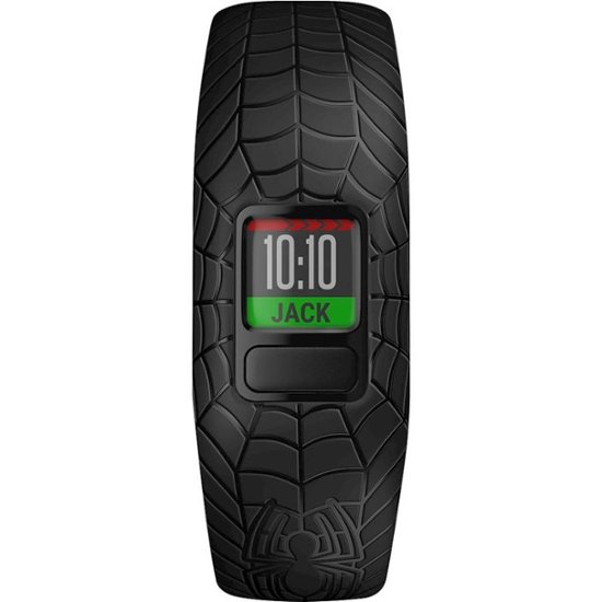 garmin spider man watch black