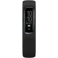 Garmin - vívosmart 4 Activity Tracker + Heart Rate (Large) - Black - Front_Standard