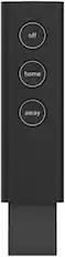 Front. SimpliSafe - Key Fob Remote for SimpliSafe Systems - Black.