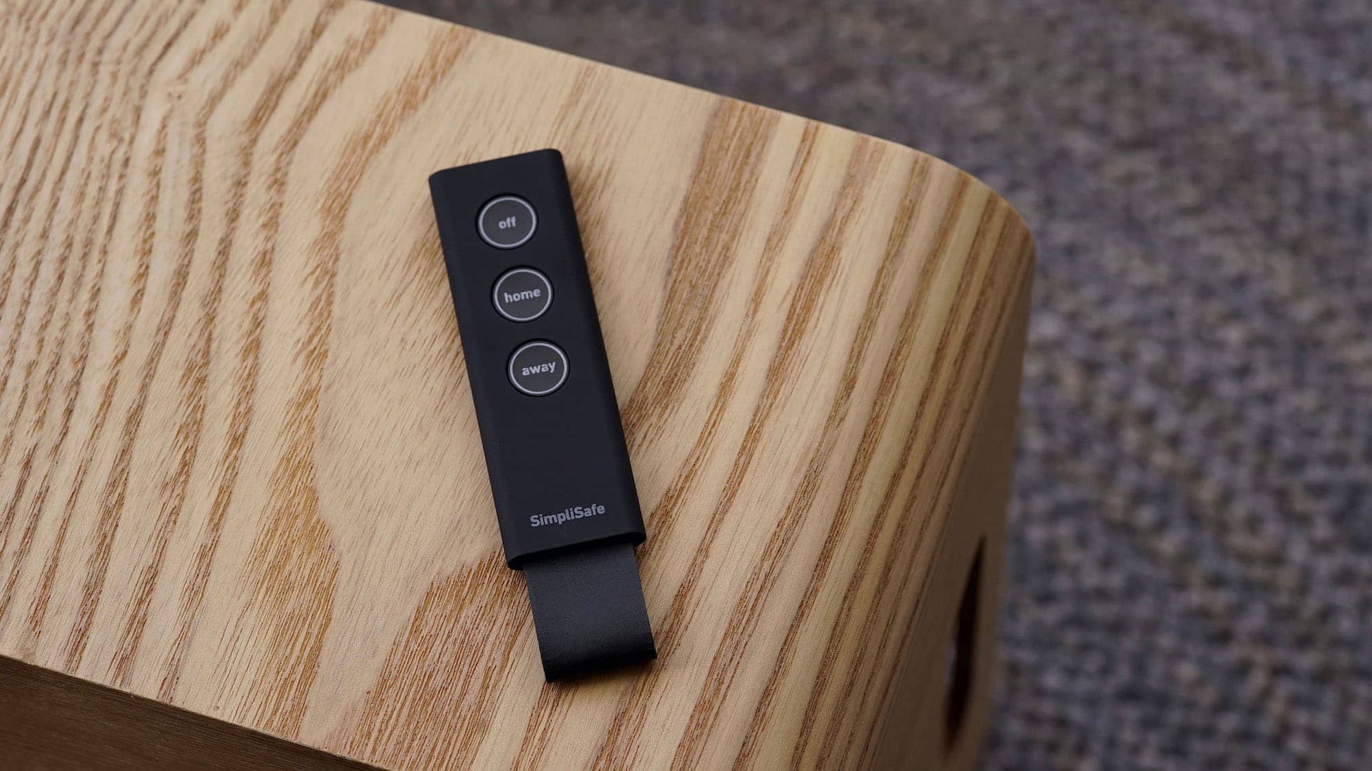 Alt View 12. SimpliSafe - Key Fob Remote for SimpliSafe Systems - Black.