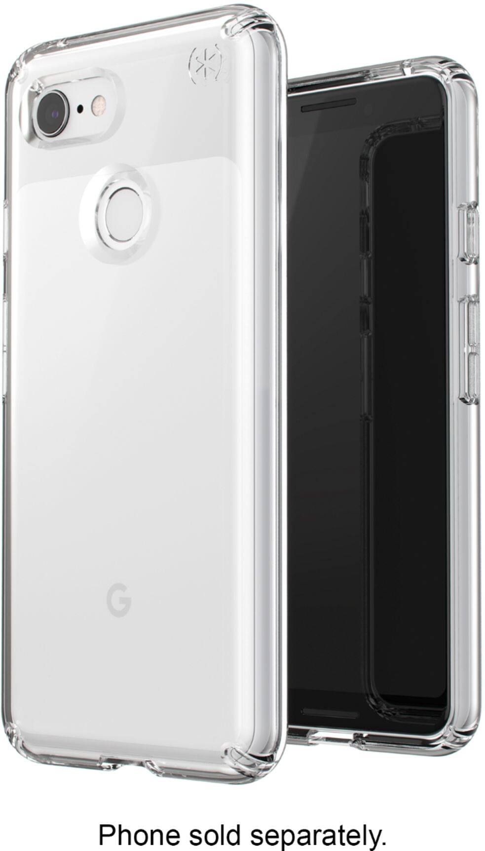 Alt View 2. Speck - Presidio STAY CLEAR Case for Google Pixel 3 Cell Phones - Clear.