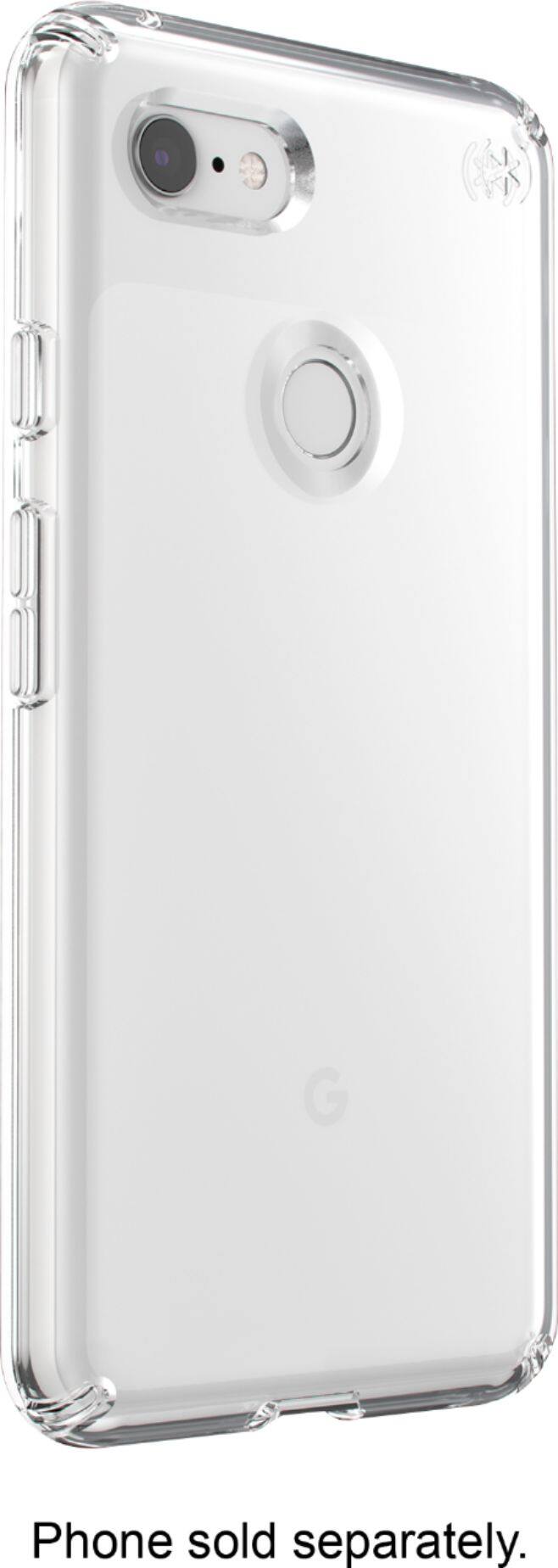Front. Speck - Presidio STAY CLEAR Case for Google Pixel 3 XL Cell Phones - Clear.