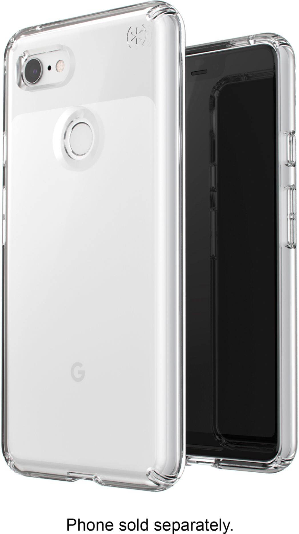 Alt View 1. Speck - Presidio STAY CLEAR Case for Google Pixel 3 XL Cell Phones - Clear.