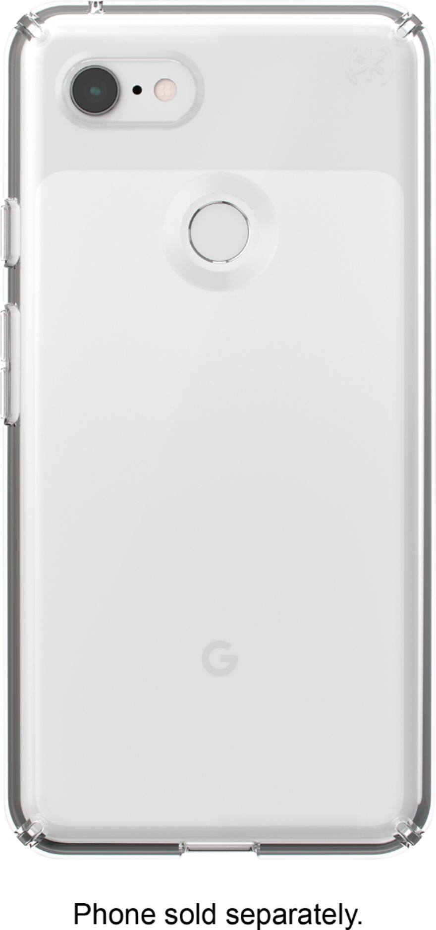 Left. Speck - Presidio STAY CLEAR Case for Google Pixel 3 XL Cell Phones - Clear.