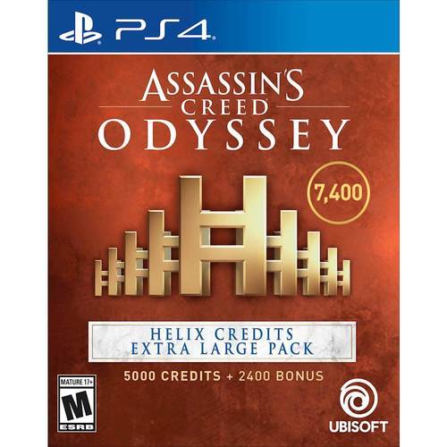 Assassin's Creed Odyssey Helix Credits Extra Large Pack 7,400 Credits - PlayStation 4 [Digital]