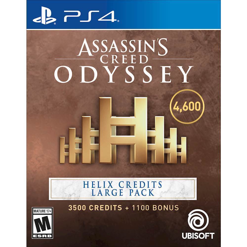 Assassin's Creed Odyssey Helix Credits Large Pack 4,600 Credits - PlayStation 4 [Digital]