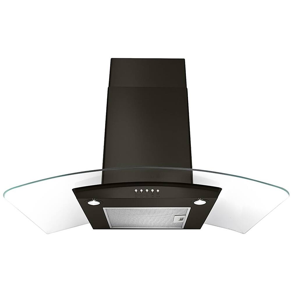 Alt View 12. Whirlpool - 30" Convertible Range Hood - Black stainless steel.