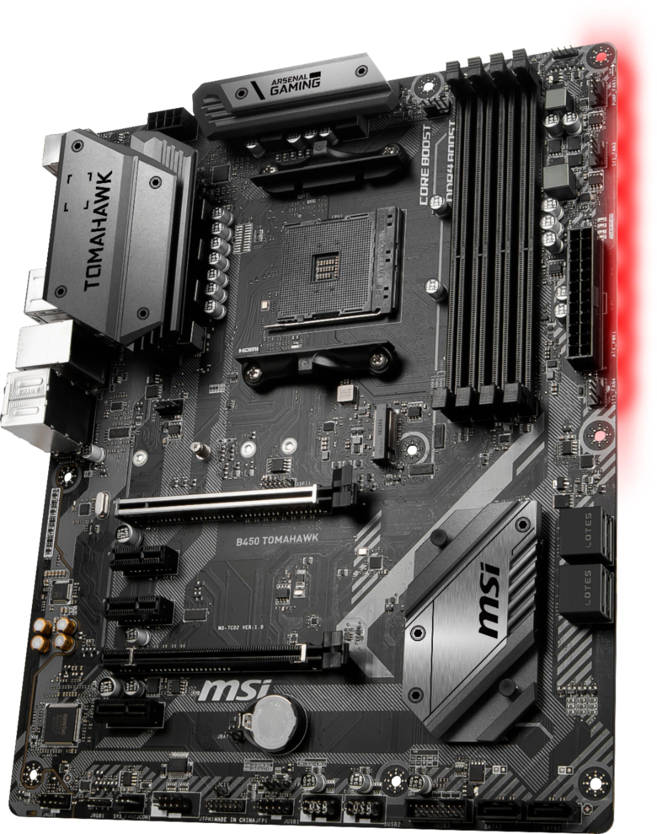 Best Buy: MSI B450 TOMAHAWK (Socket AM4) USB 3.1 Gen 1 AMD