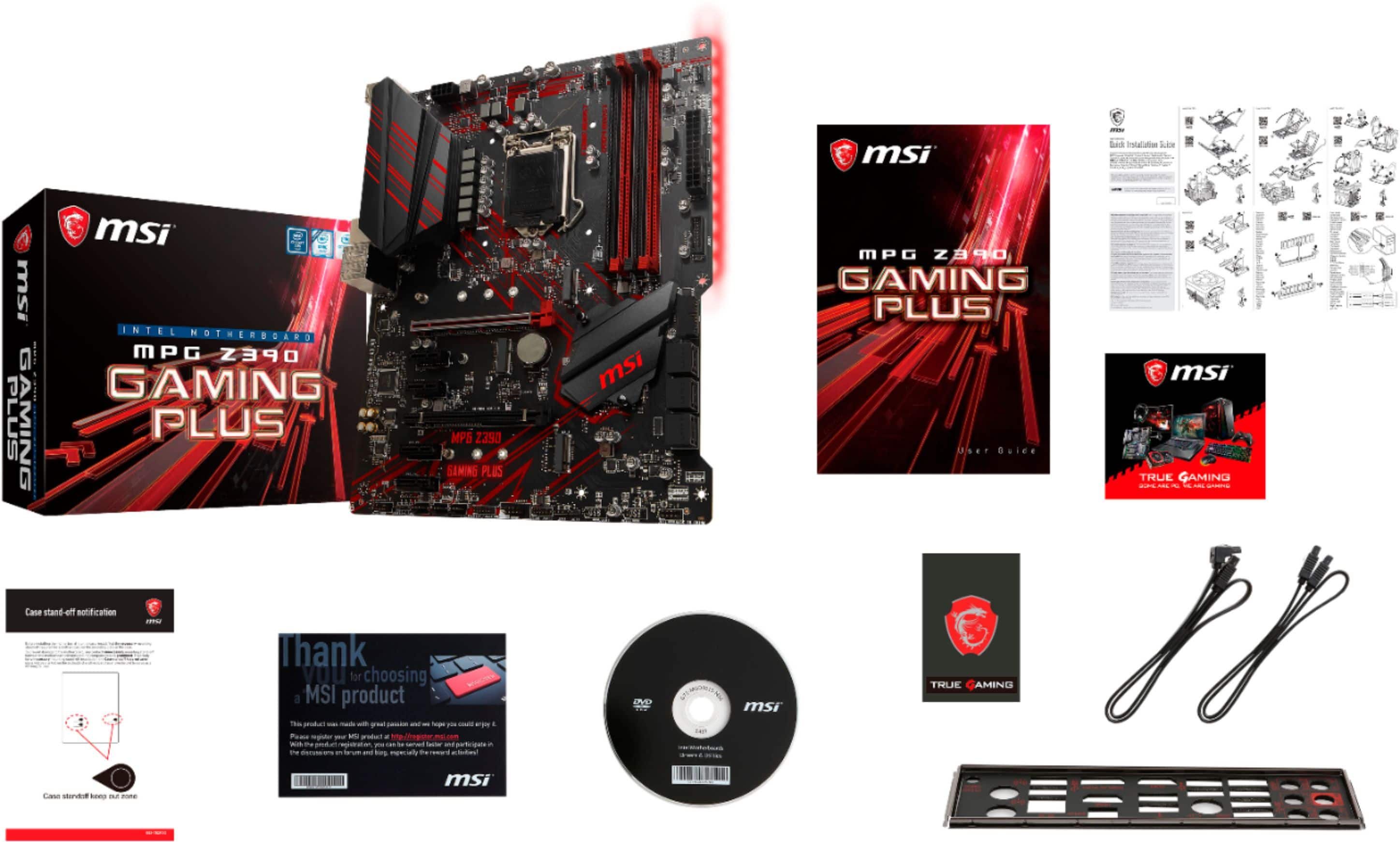 Best Buy: MSI MPG Z390 GAMING PLUS (Socket LGA1151) USB 3.1 Gen 1