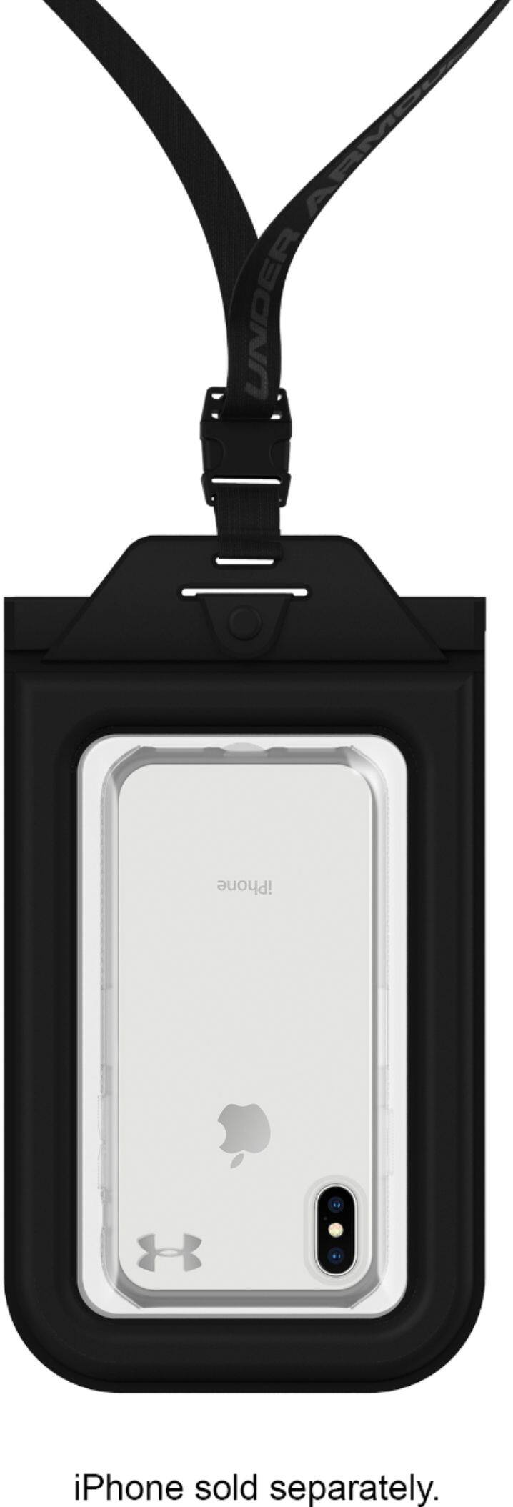 Alt View 13. Under Armour - Protect Dry Bag for Most Cell Phones - Black/Clear.