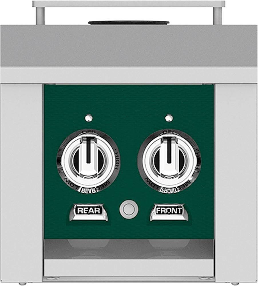 Angle. Hestan - 11" Gas Cooktop - Grove.