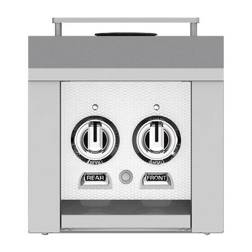 Left. Hestan - 11" Gas Cooktop - Froth.