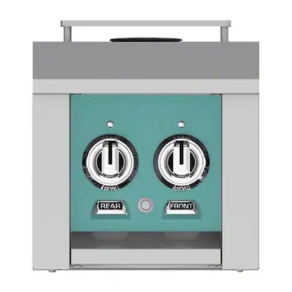 Left. Hestan - 11" Gas Cooktop - Bora Bora.