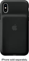 Apple - iPhone XS Smart Battery Case - Black - Front_Zoom