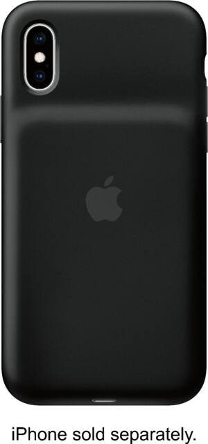 Apple Iphone Xs Smart Battery Case Black Mrxk2ll A Best Buy