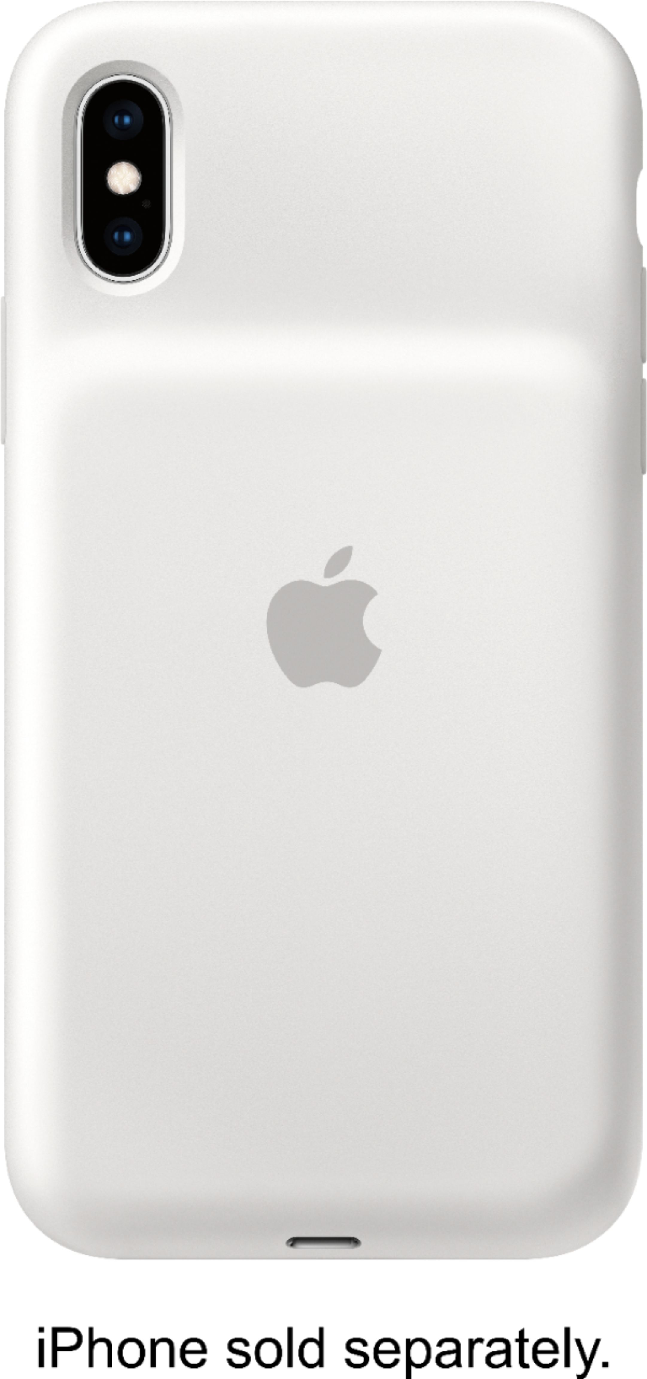 bemanning religie mooi Apple iPhone XS Smart Battery Case White MRXL2LL/A - Best Buy
