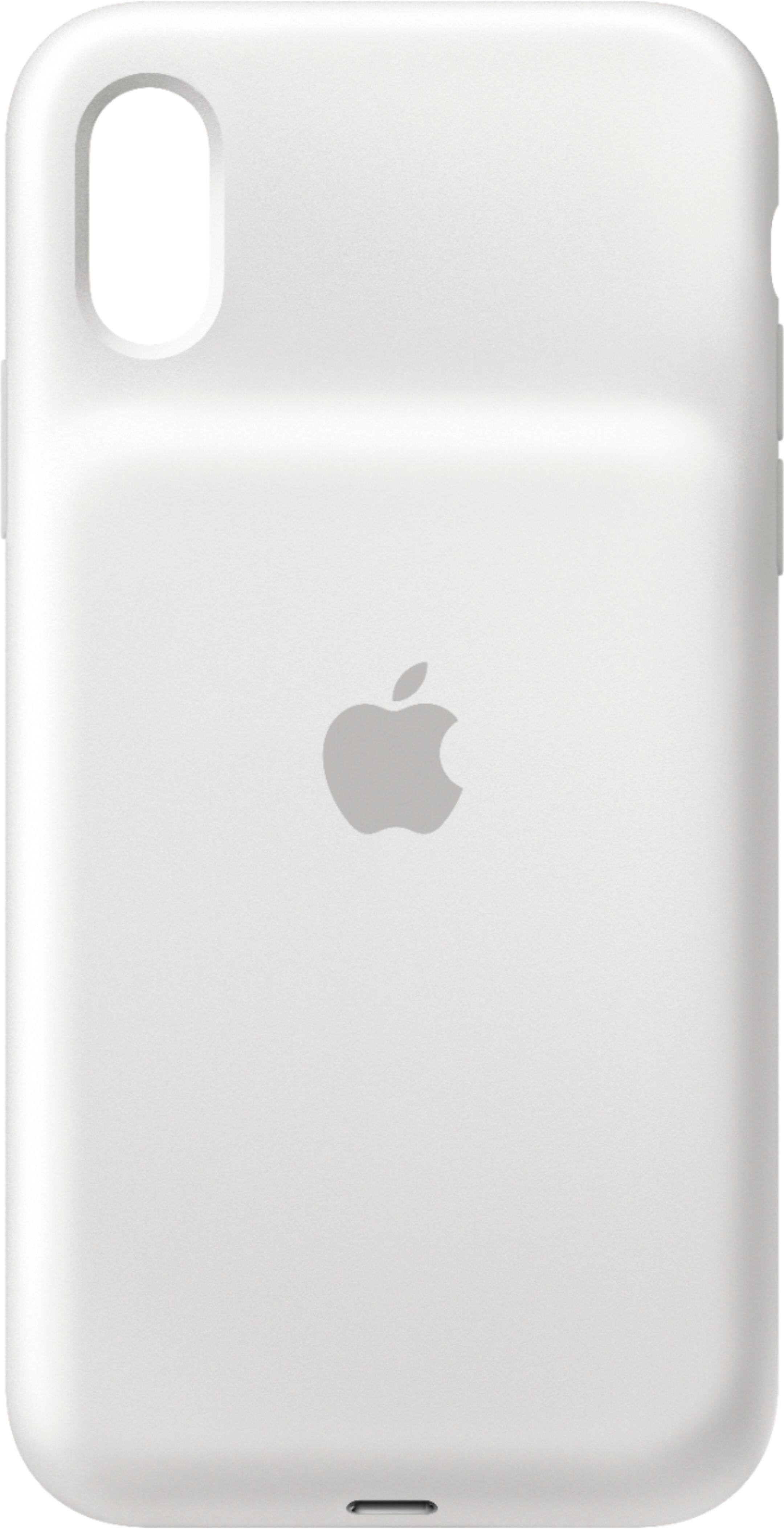 Best Buy: Apple iPhone XS Smart Battery Case White MRXL2LL/A