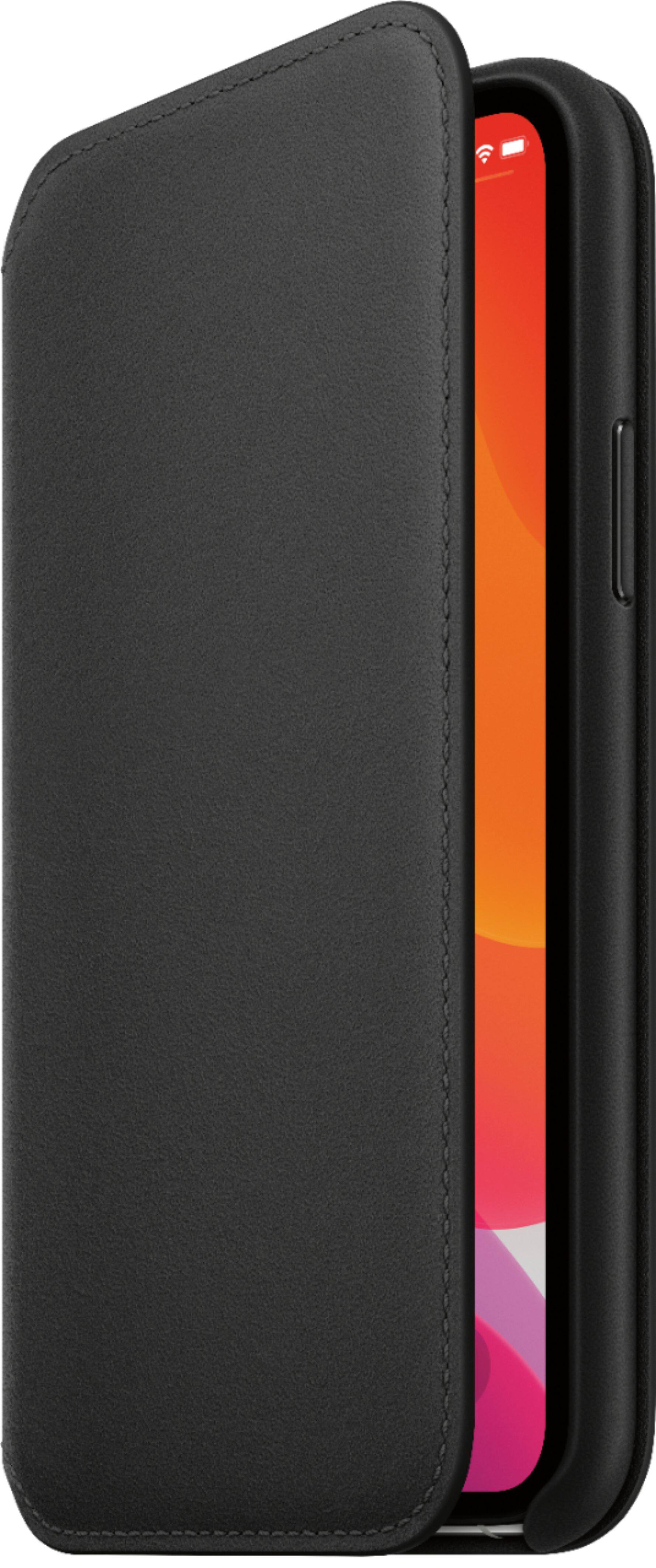 Alt View 13. Apple - iPhone 11 Pro Leather Folio - Black.