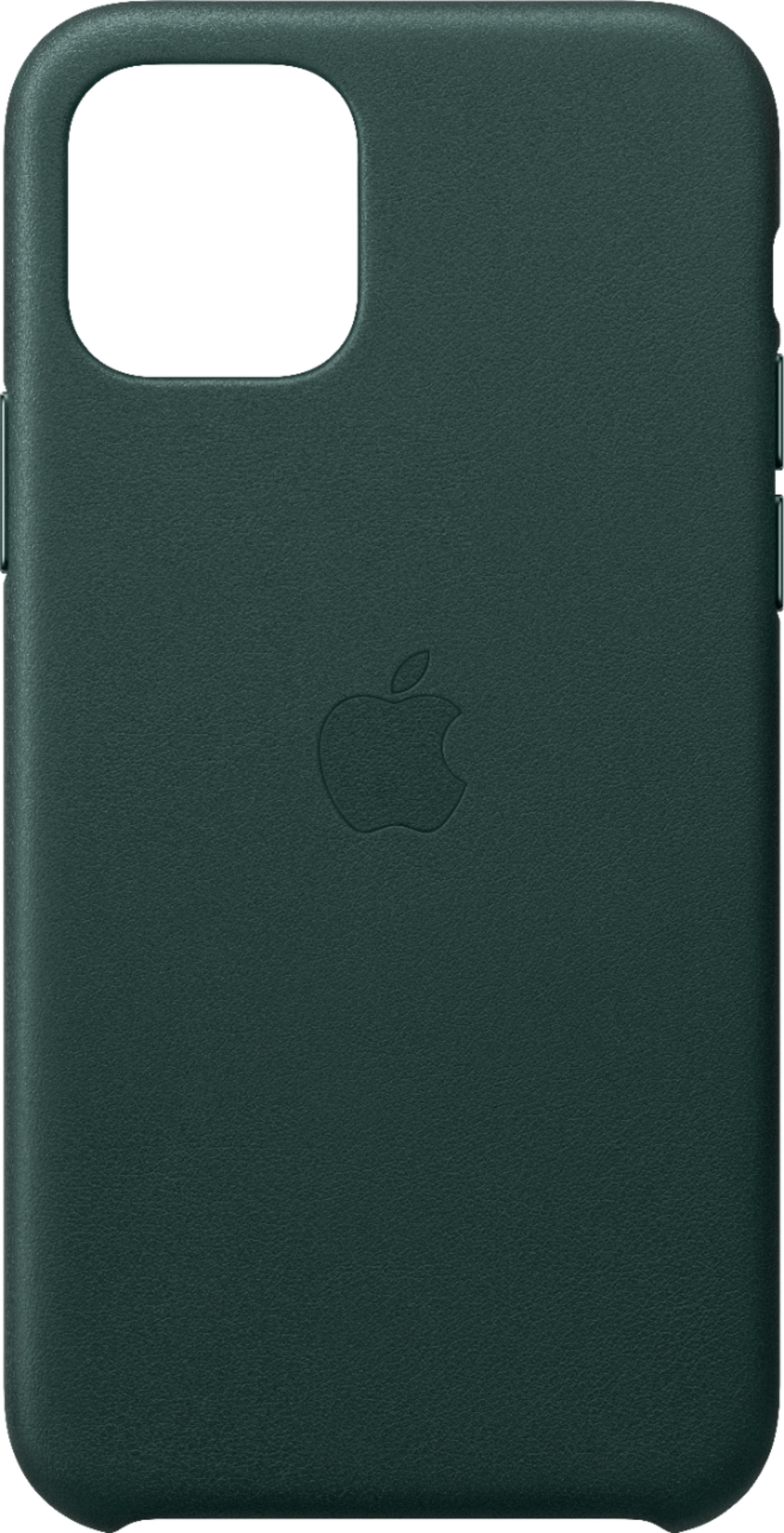Apple Iphone 11 Pro Leather Case Forest Green Mwyc2zm A Best Buy