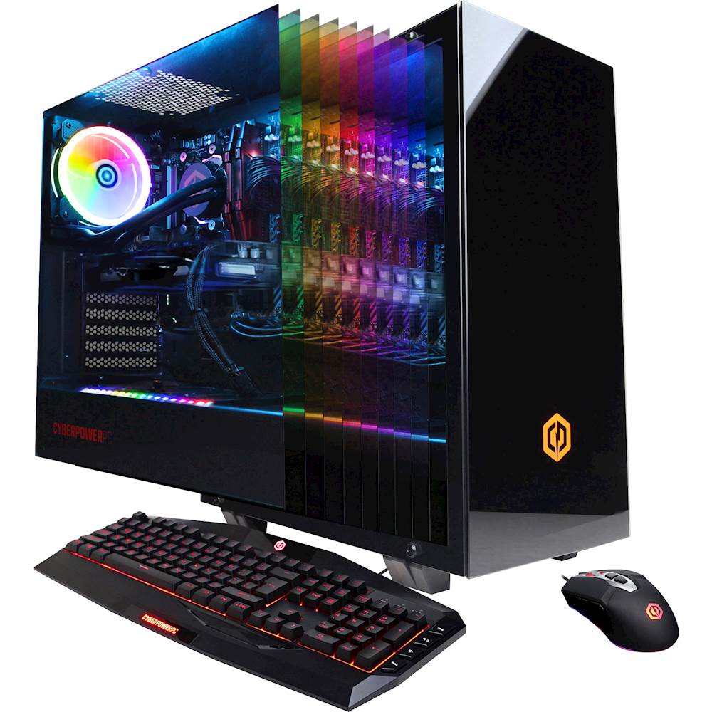 Best Buy CyberPowerPC Gaming Desktop Intel Core i9 9900K 16GB