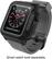 Left. Catalyst - Protective Waterproof Case for Apple Watch™ 42mm - Gray/Black.