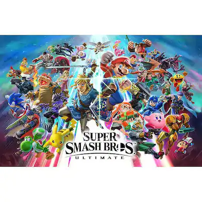 Front. Nintendo - Super Smash Bros. Ultimate. - E10+ (Everyone 10+)