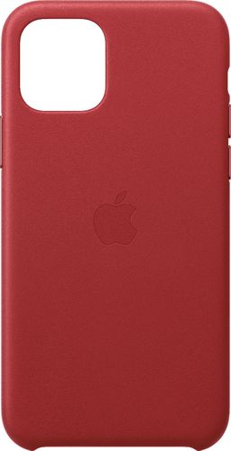 UPC 190199269569 product image for Apple - iPhone 11 Pro Leather Case - (PRODUCT)RED | upcitemdb.com