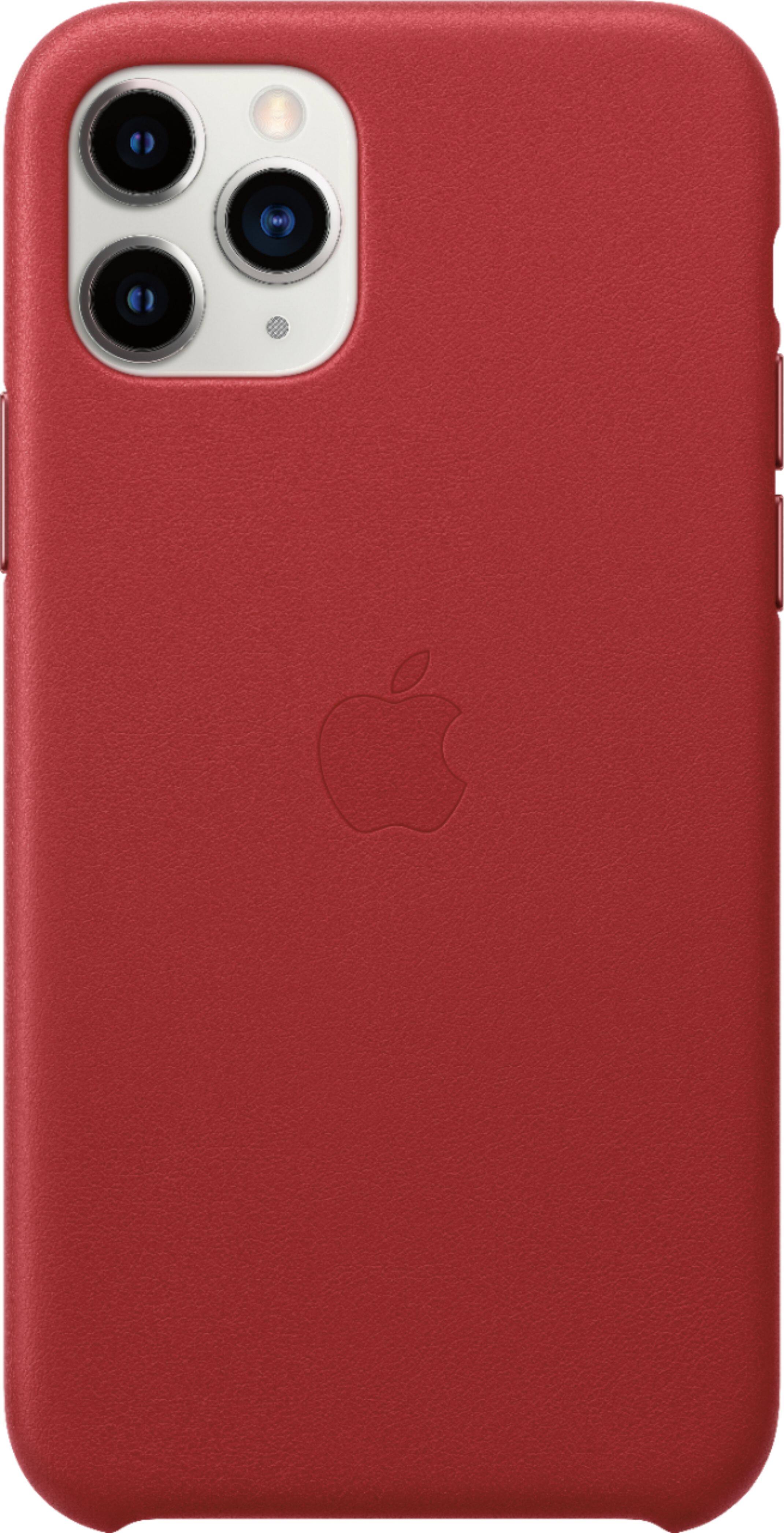 Alt View 11. Apple - iPhone 11 Pro Leather Case - (PRODUCT)RED.