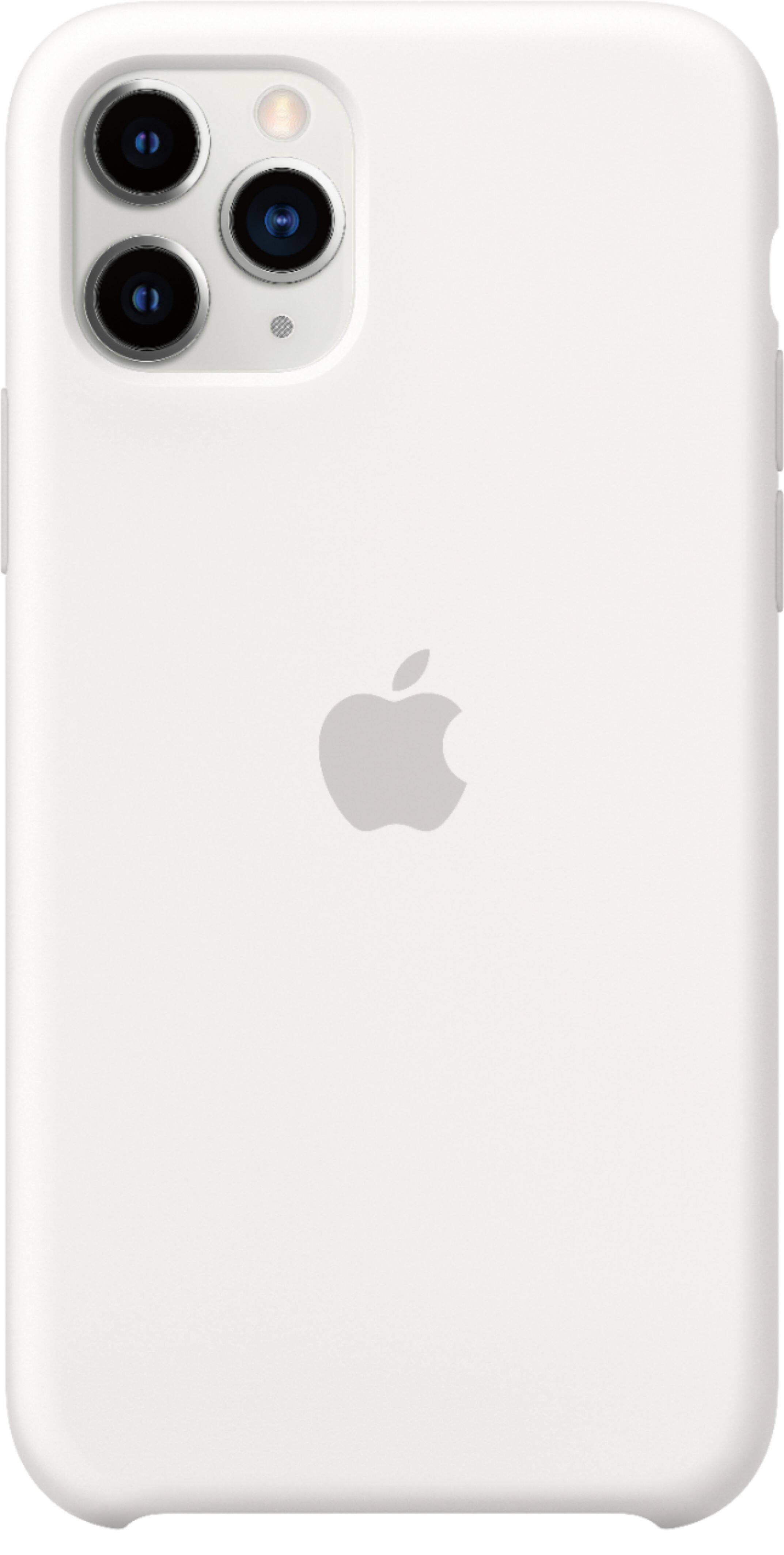 Alt View 11. Apple - iPhone 11 Pro Silicone Case - White.