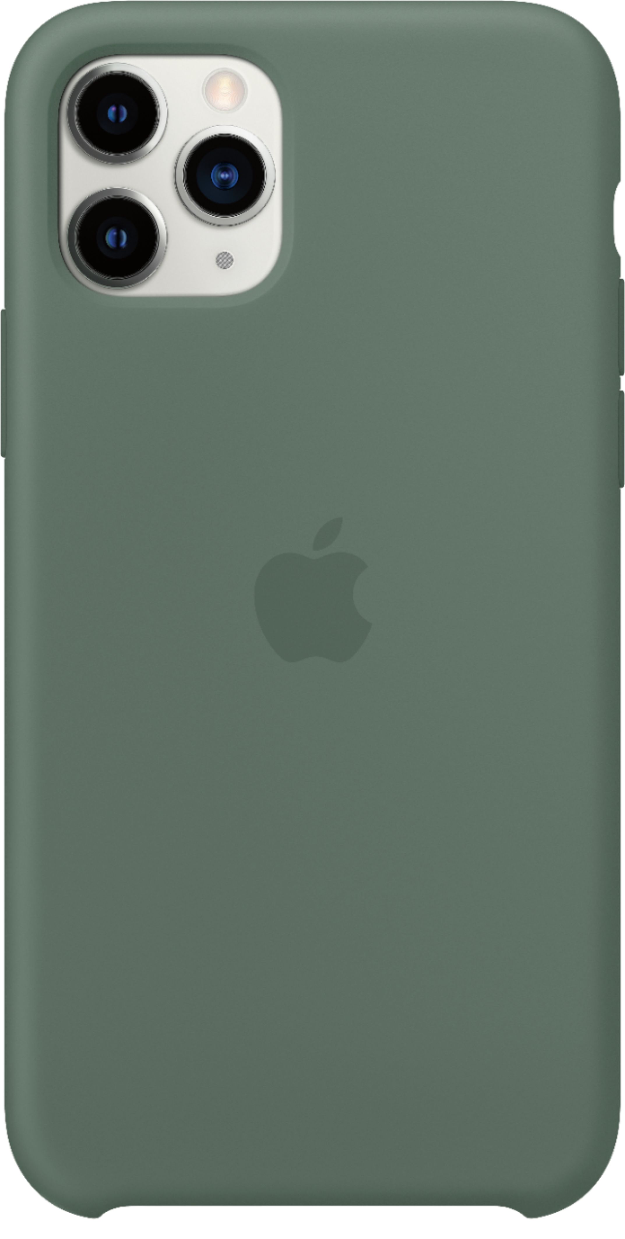 Apple Iphone 11 Pro Silicone Case Pine Green Mwyp2zm A Best Buy