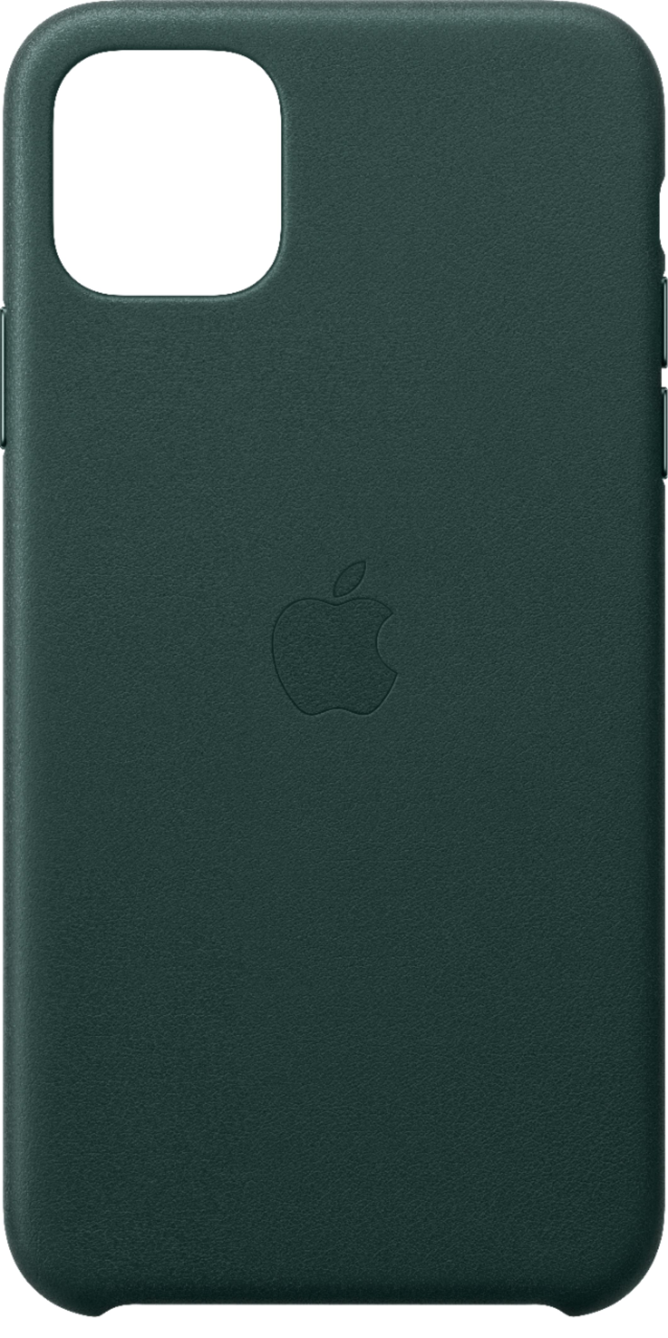 Apple Iphone 11 Pro Max Leather Case Forest Green Mx0c2zm A Best Buy