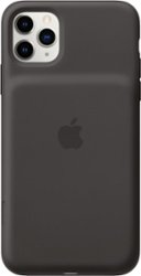 Apple - iPhone 11 Pro Max Smart Battery Case - Black - Front_Zoom