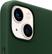 Alt View 12. Apple - iPhone 13 Leather Case with MagSafe - Sequoia Green.