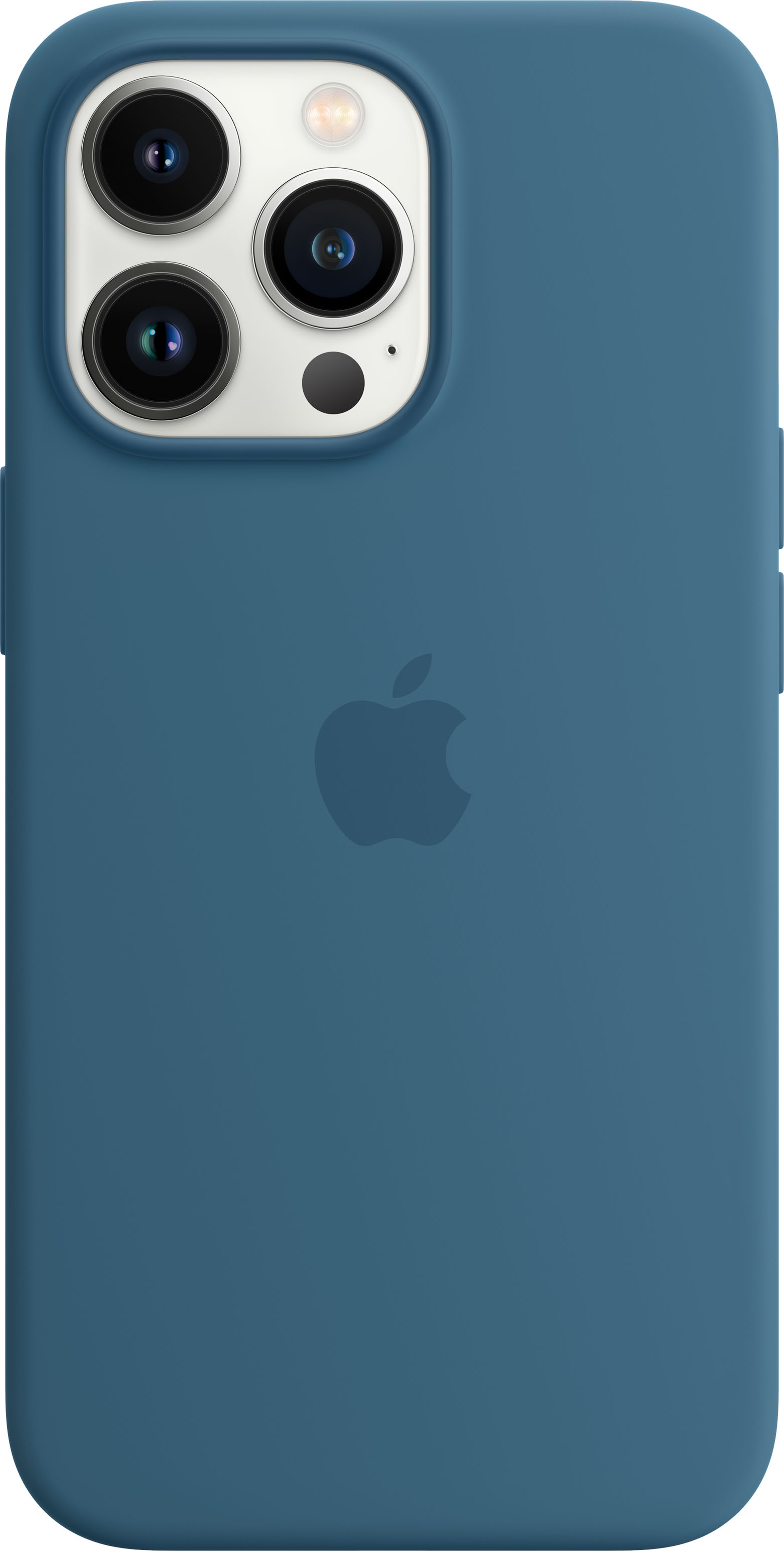 Apple iPhone 13 Pro Silicone Case with MagSafe Blue  - Best Buy