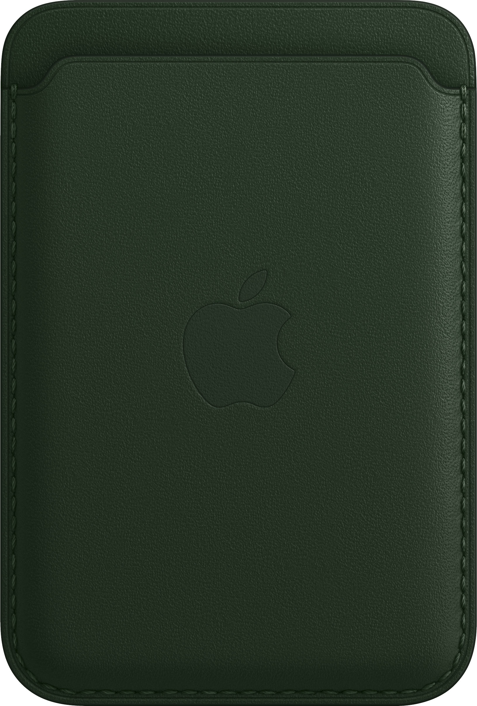 Official Apple iPhone 12 mini Leather MagSafe Wallet - Green