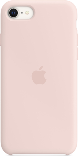 Silicone Case for Apple iPhone SE (3rd Generation) - Chalk Pink
