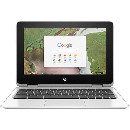 Hp 2 In 1 11 6 Touch Screen Chromebook Intel Celeron 4gb Memory 64gb Emmc Flash Memory Snow White 11 Ae120nr Best Buy